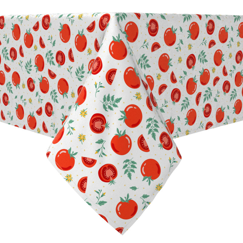 Rectangular Cotton Twill Tablecloth