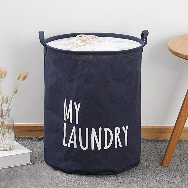 Quilt Storage Bags Clothes Dirty Laundry Basket Large Capacity Drawstring Mouth  Moistureproof Packing Bags Home Fabric Moving Bags