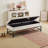 58.6"Upholstered Tufted Bed Bench with Storage-749462730