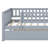 Wood Daybed With Trundle And Fence Guardrails-1840544074