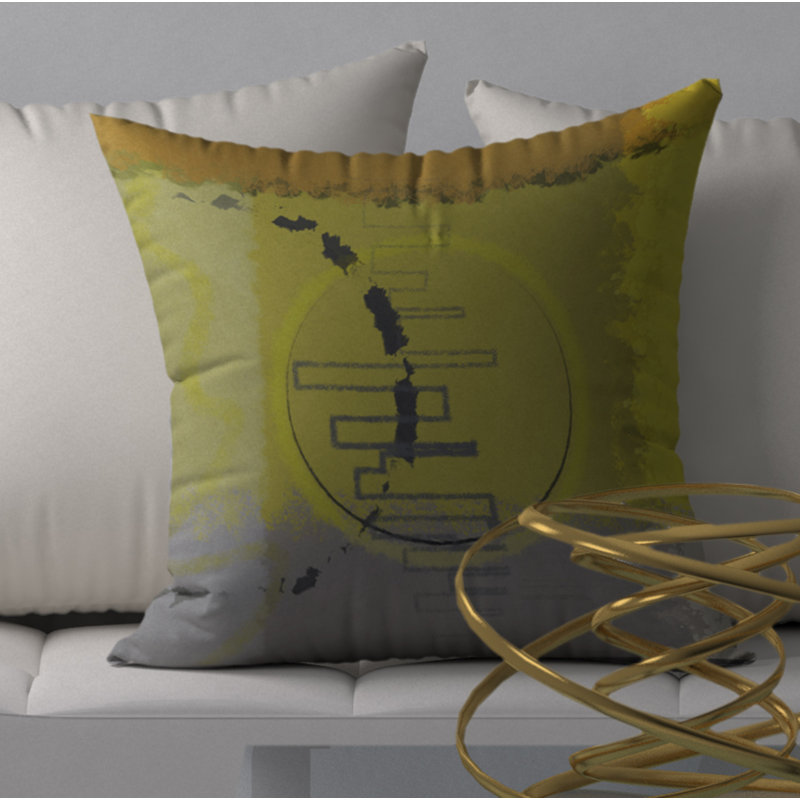 Housse de coussin décorative carrée Surdure Atascadero, H 20 po x l 20 po