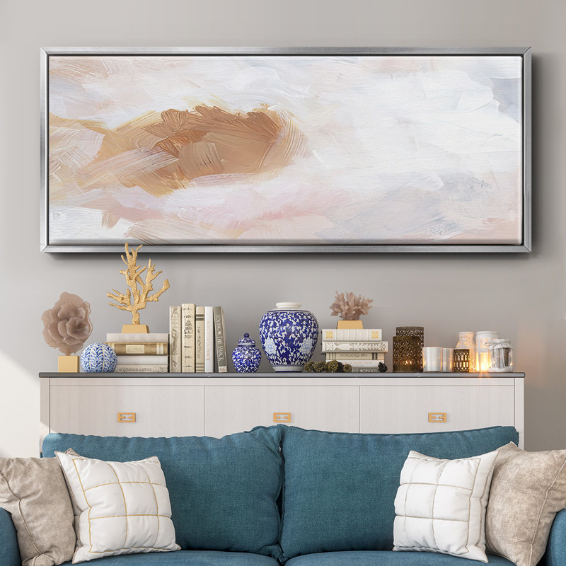 Dusk Clouds I- Framed Canvas