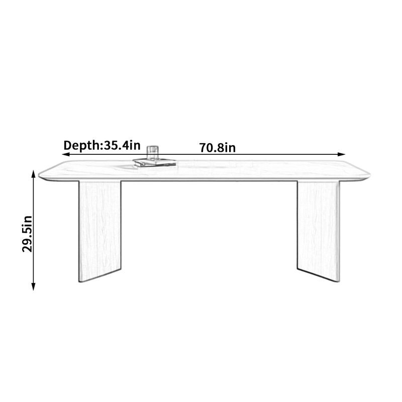 Baronta, 29.5"H x 70.8"L x 35.4"W