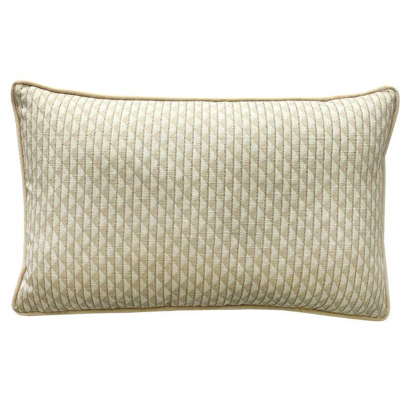 Gideon Rectangular Pillow Cover & Insert, Beige
