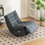 Fauteuil inclinable et pivotant en cuir Vegan-1035791578