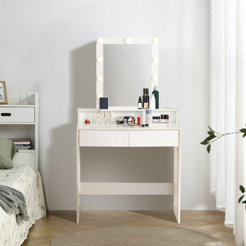 Autiana Dressing Table with Mirror