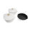Zline 5-piece Enameled Cast Iron Cookware Set In White Matte