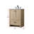 Soma 24" W Mango Wood Single Bathroom Vanity