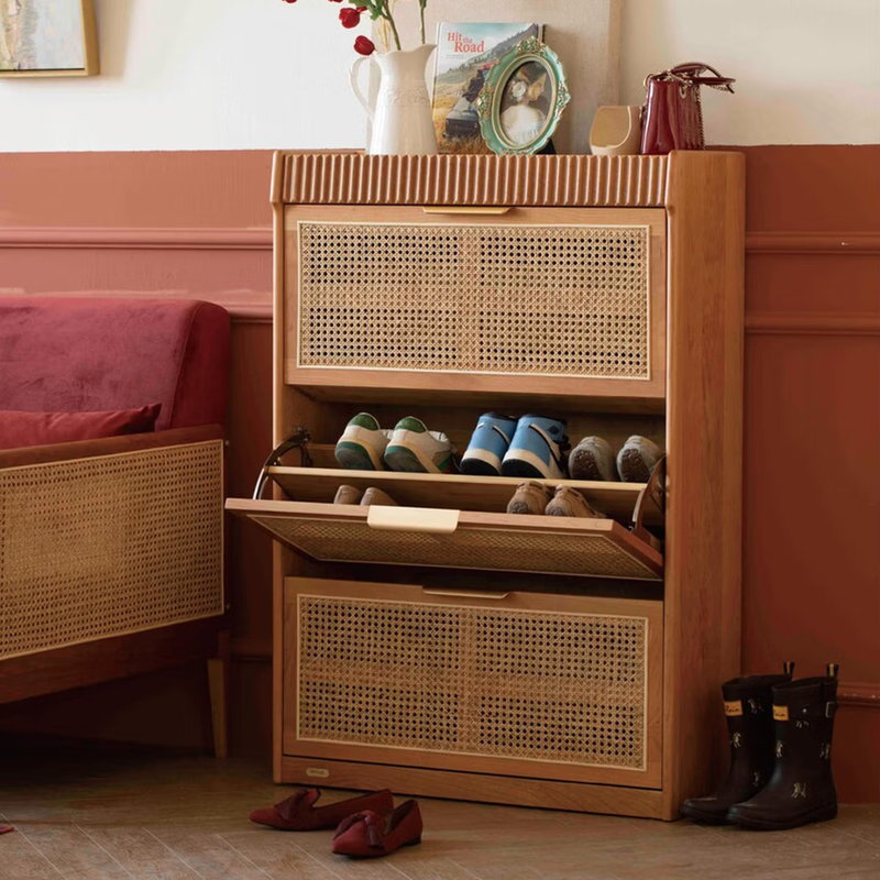 Armoire à chaussures de style nordique