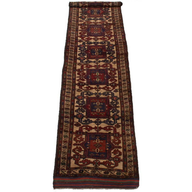 Westbrooke One-of-a-Kind 2'8" X 11'4" 2010s Runner Wool Area Rug in Cream