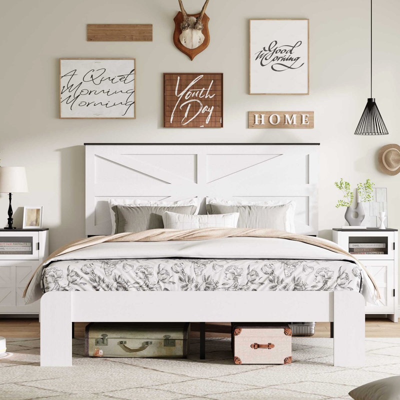 Tête de lit, tête de lit plateforme, silencieux, pas de sommier, grand rangement sous le lit, Lit double