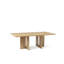 Androgyne Solid Oak Dining Table-78574368-78574369
