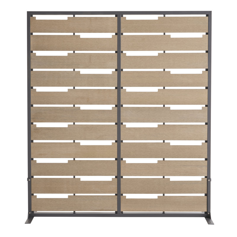 Michael Weiss 64" W x 72" H Single Panel Room Divider