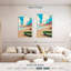 Affiche rétro Gillard Bahamas-108597258