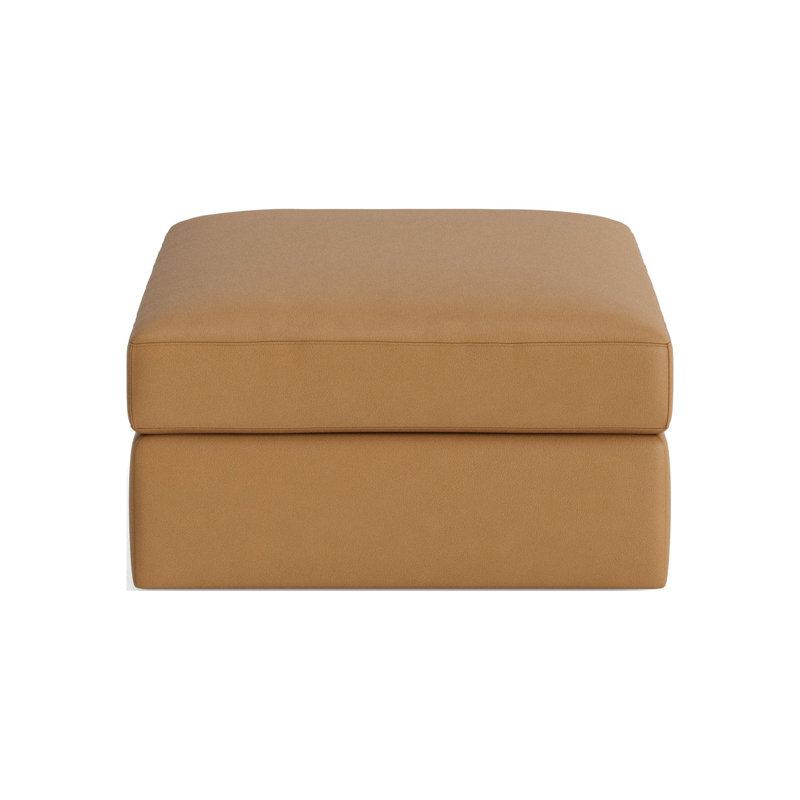 The OG Ottoman, Leather - Butterscotch