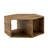 Hexagonal MDF Coffee Table, Characteristic Pattern Stickers, Multi-Hole Design To Give More Storage Space, Simple And Convenient Design Makes It Suitable For All Kinds Of Style Scenes.