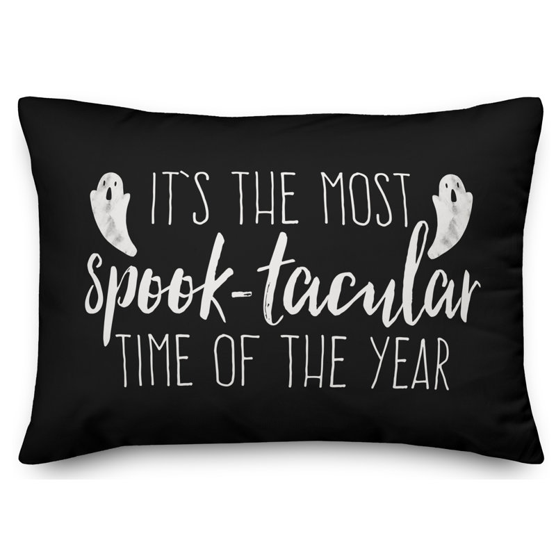 C'est la housse de coussin lombaire «Spook-Tacular Time of the Year»