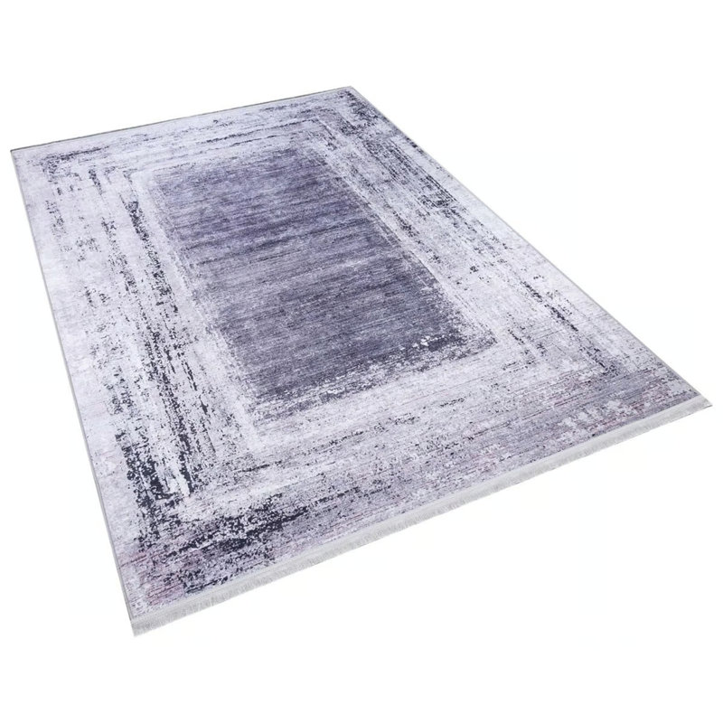 Tapanes Performance Cotton Washable Abstract Indoor / Outdoor Rug, Runner 2'7" x 6'7"