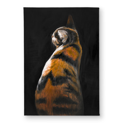 Spotted cat - Modern indoor outdoor door mat for home decor
