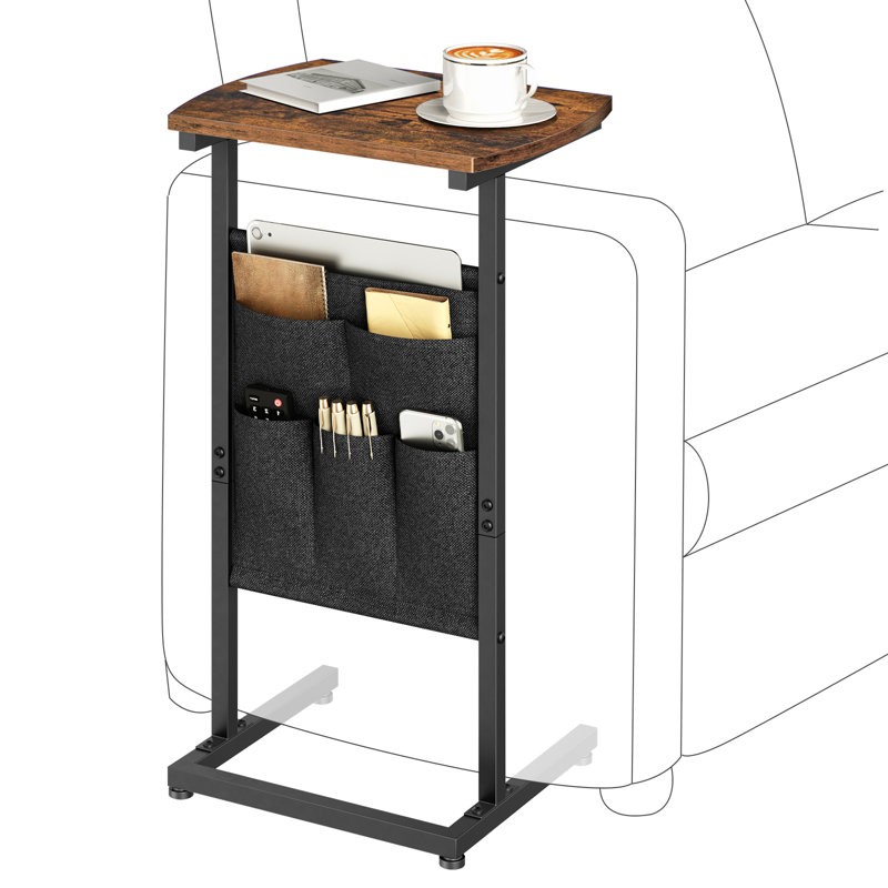 C Table End Table Set with Storage Bag