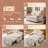  Upholstered Corduroy Convertible Reclining Sleeper Couch Pull Out Sofa Sofa Bed Loveseat Recliner For Small Space-724317551