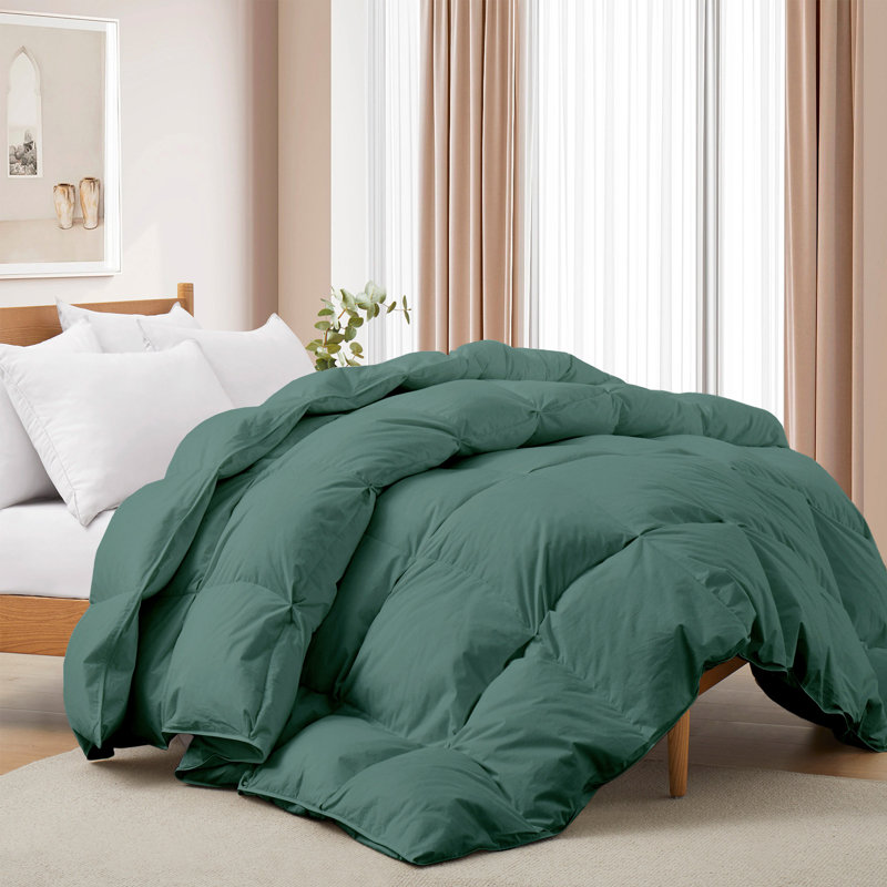 Édredon en duvet 600, Très grand édredon en duvet, Bleu