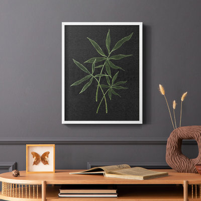 Simple Tropics II, reproduction encadrée - bois massif