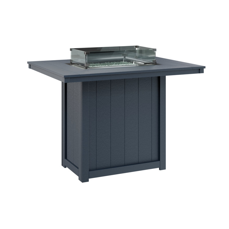 Foyer de table rectangulaire 54 po Berlin Gardens Donoma, Marine