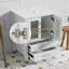 Meuble-lavabo simple 24 po avec plateau en bois , lavabo vasque, robinet en alliage de zinc-1525353230