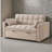 Tufted Pull-Out Sofa Bed with Adjustable Backrest and Pillows, Convertible Loveseat for Comfort and Versatility-797733584