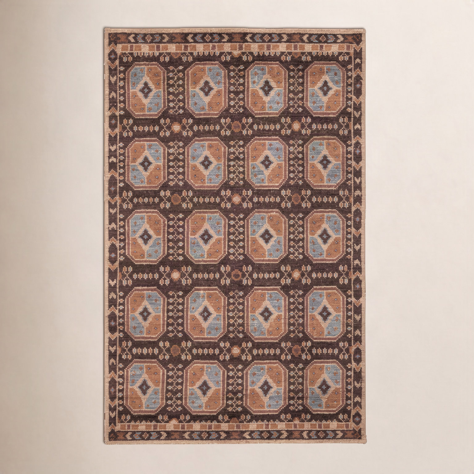 Vanna Hand-Knotted Oriental Wool Rug, 6'x9'