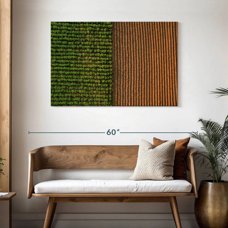 Alvord Plowed Farm Field, 30" H x 45" W