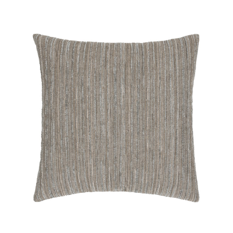 Luxe Throw Square Outdoor Pillow Cover & Insert by Elaine Smith, Indigo, 20"H X 20"W, Striped