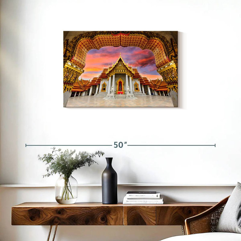 Adella Bangkok Golden Marble Temple, 20" H x 30" W