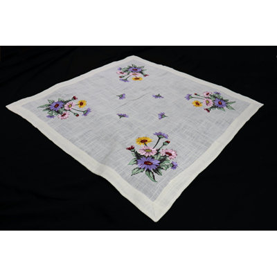 Passerine Floral Square Table Topper