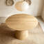 43 inch circular dining table-128929361