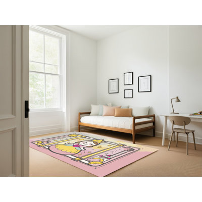 Tapis fantaisie East Urban Home
