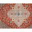 Tapis rectangulaire en laine noué à la main
