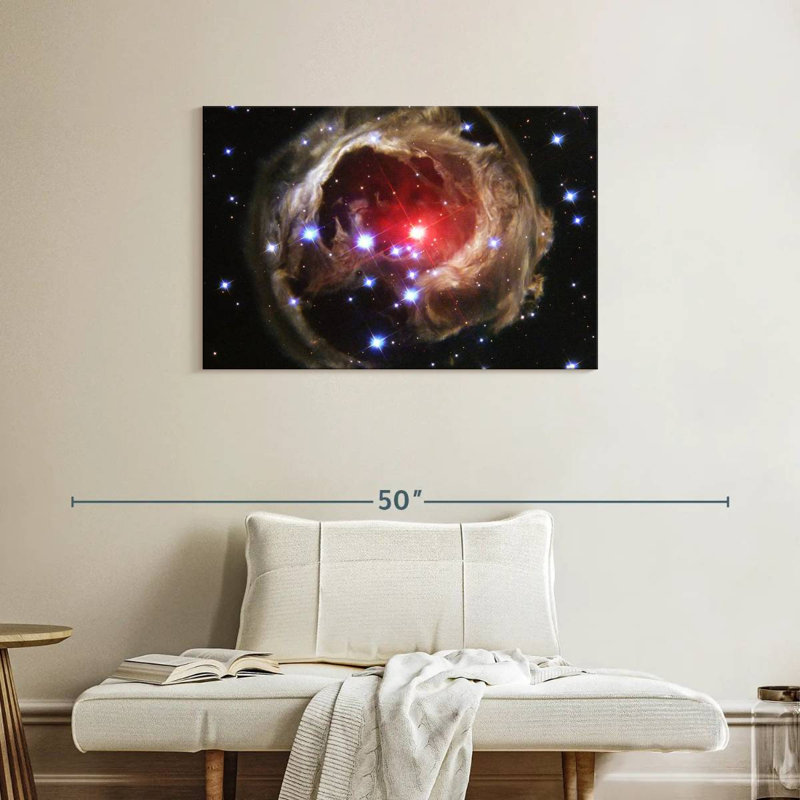 Oberle Crab Nebula, 24" H x 36" W