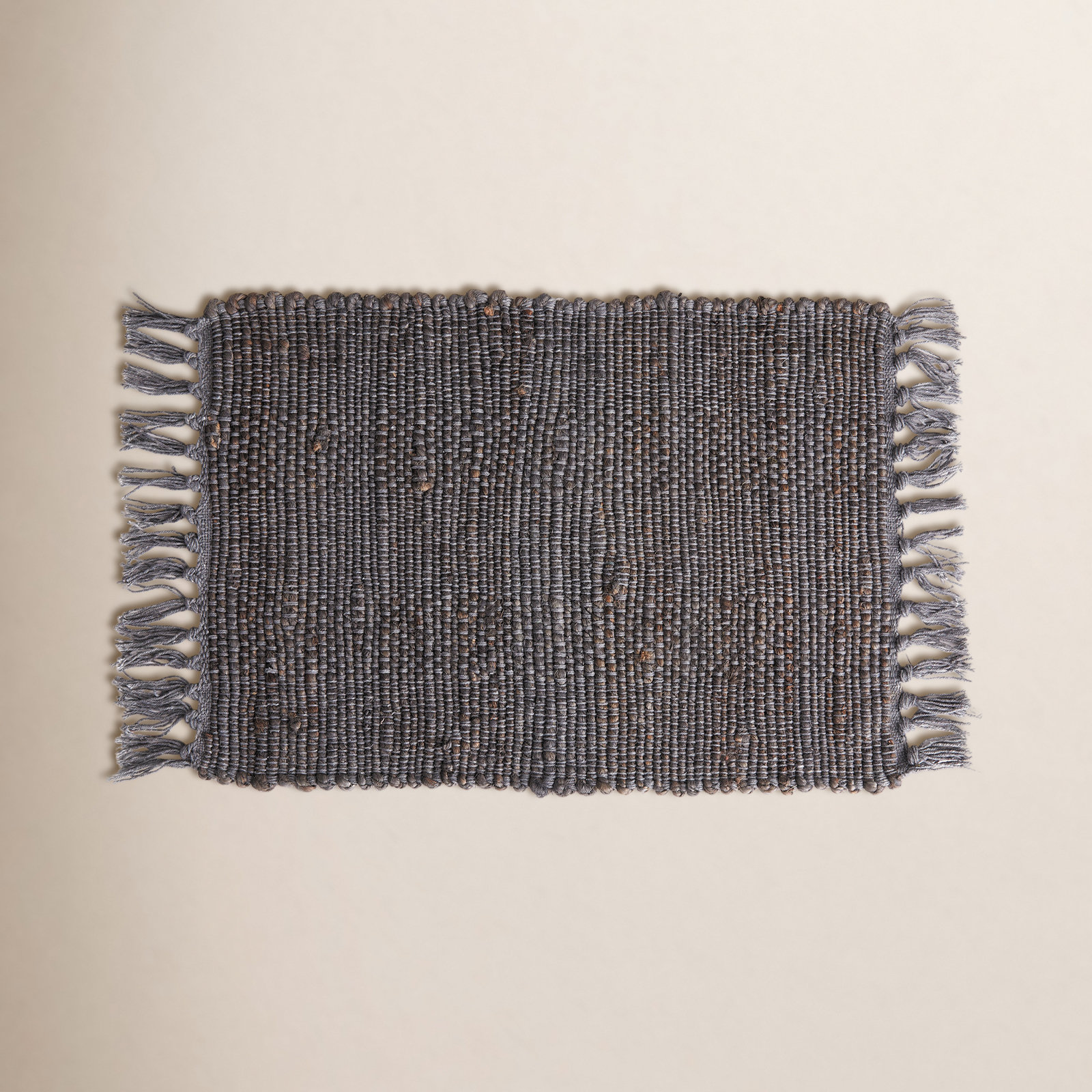 Payton Reversible Jute Placemat, Gray