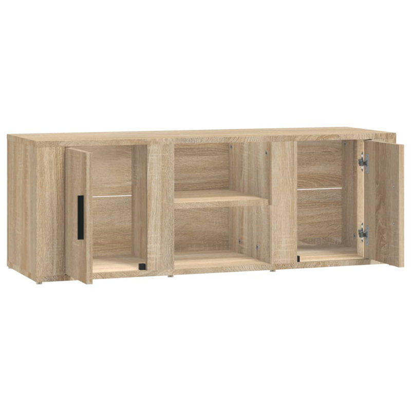  TV Cabinet Sonoma 100X31.5X35 Cm Engineered Wood, Sonoma Oak