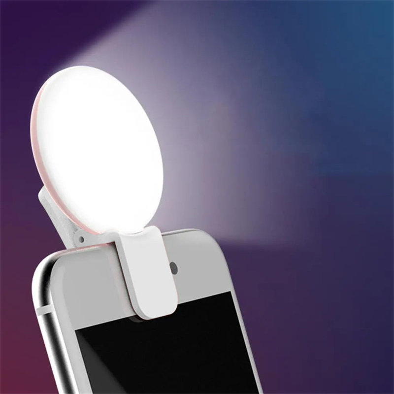 Mini lampe de poche portable à main, White