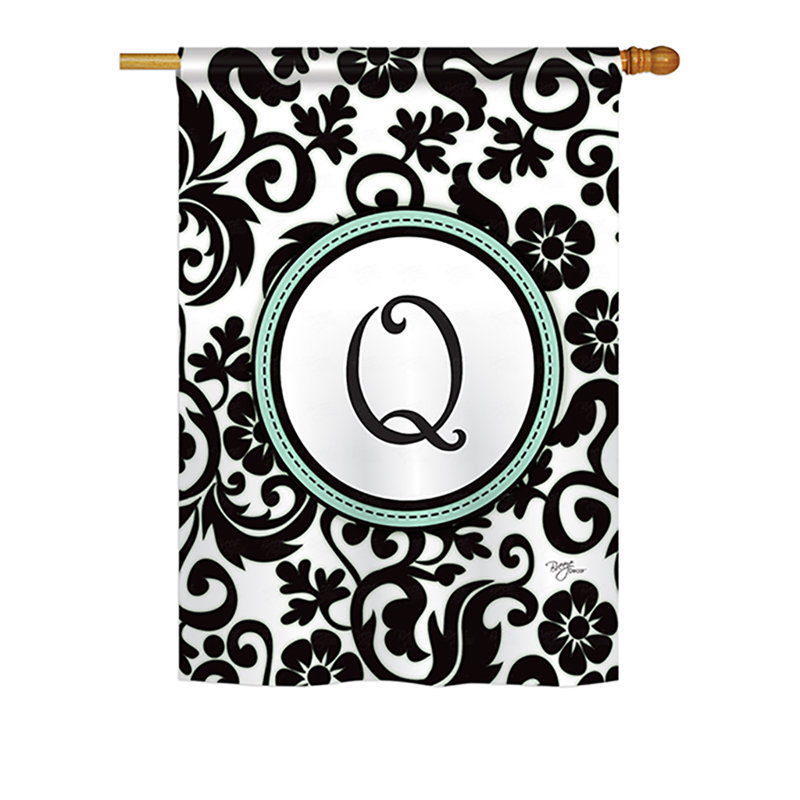 Drapeau de jardin en polyester Penfield, H 40 po x l 28 po, Q