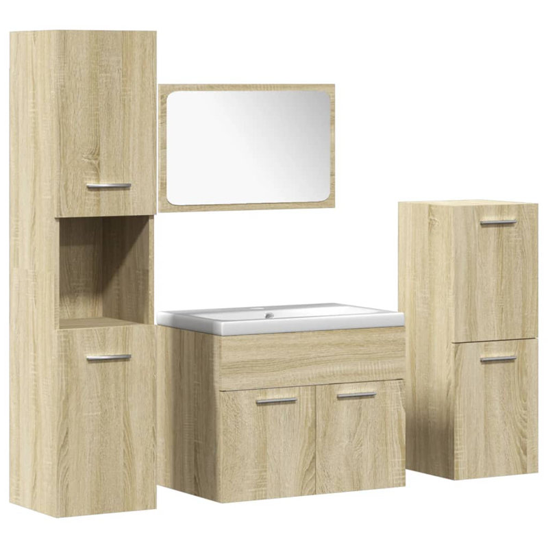 Bathroom Storage, Natural