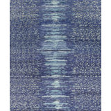 Static Galaxy Area Rug in Ebony/Cobalt/Aqua/Teal