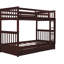 Lit superposé Twintwin en bois massif avec finition et espaces de rangement