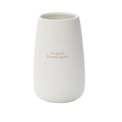 Dear Mom Vase 4.75"x 8"