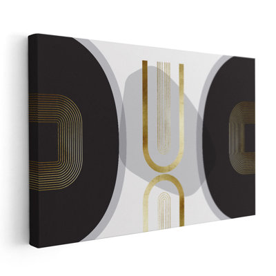 Mid Century Modern Luxe 2 - reproduction d'art sur toile