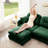 Three - Modular Sectional In , Soft Chenille Fabric, Elegant , Ergonomic Design And Cushion For Living Areas Featuring Seating