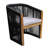 Aniston Outdoor Dining Chair with Sunbrella Cushions